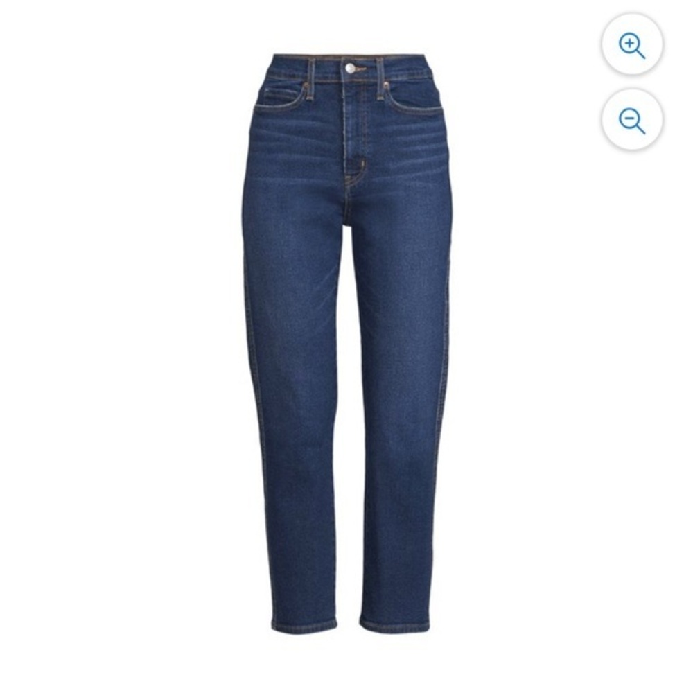 Signature by Levi Strauss Women's Heritage High Rise Straight Jeans Sz 16 or 33